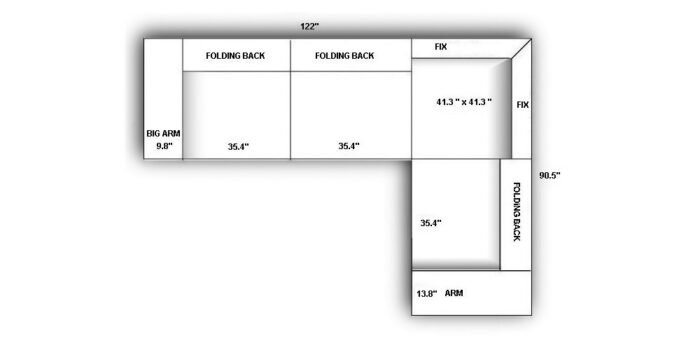 Amanda Leather Sofa - Image 3