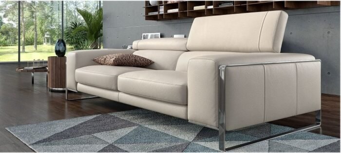 Partner Leather Sofa - Image 4