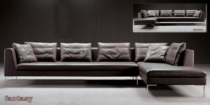 Fantasy Leather Sofa - Image 3