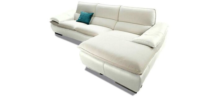 Santamaria Leather Sofa - Image 3