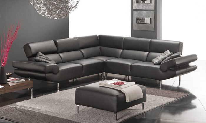 Gabbiano Leather Sofa - Image 3