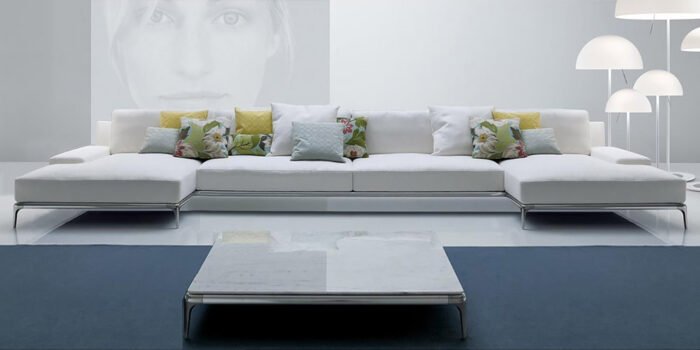 Elegance Leather Sofa - Image 3