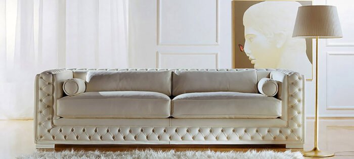 Copperfield Leather Sofa - Image 3