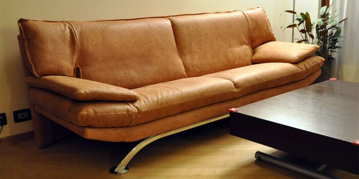 Brooklyn Leather Sofa - Image 3