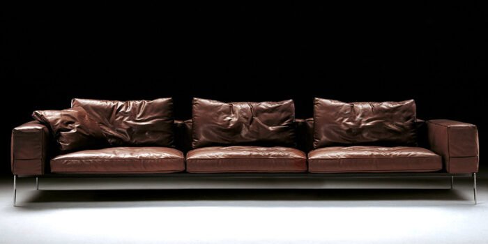 Houston Leather Sofa - Image 2