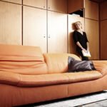Honey Leather Sofa