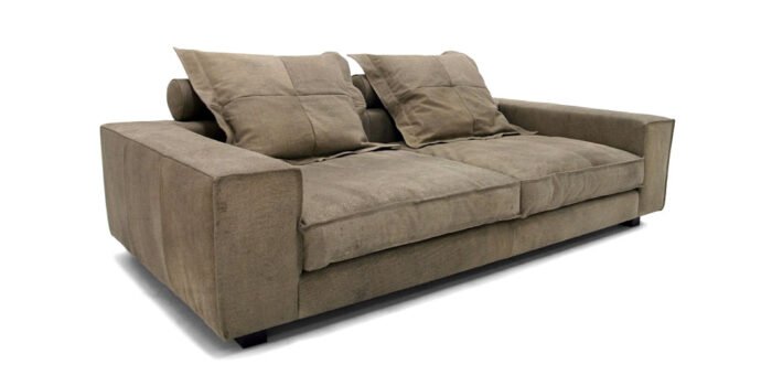 Back to Black Leather Sofa - Image 4