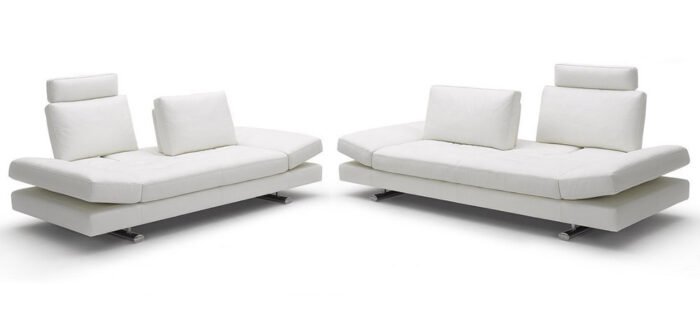 Slalom Leather Sofa - Image 3